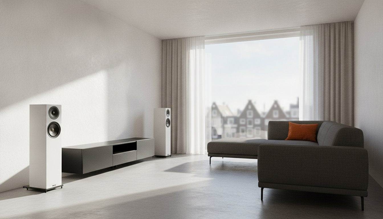 Design luidsprekers woonkamer: de ultieme gids voor stijl en geluid in 2026