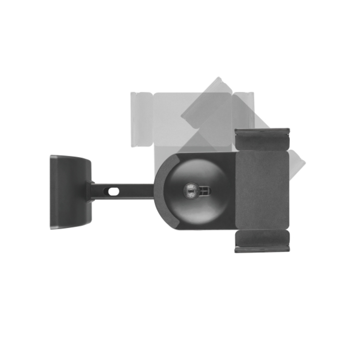 Wall bracket for bookshelf speaker