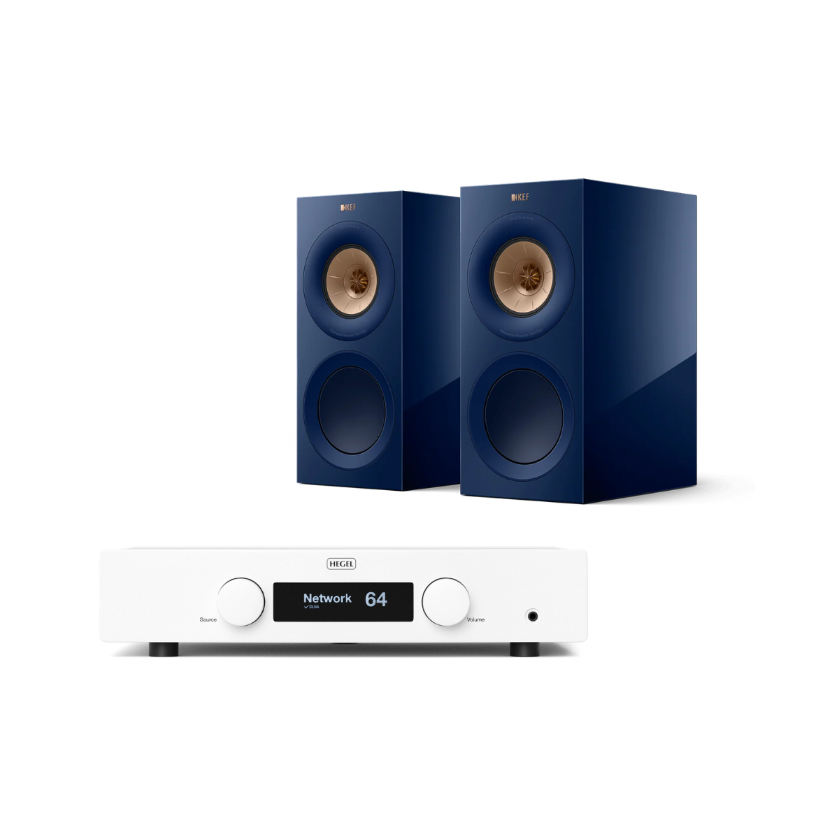 MIX & MATCH: Hegel H120 Wit + KEF R3 Meta