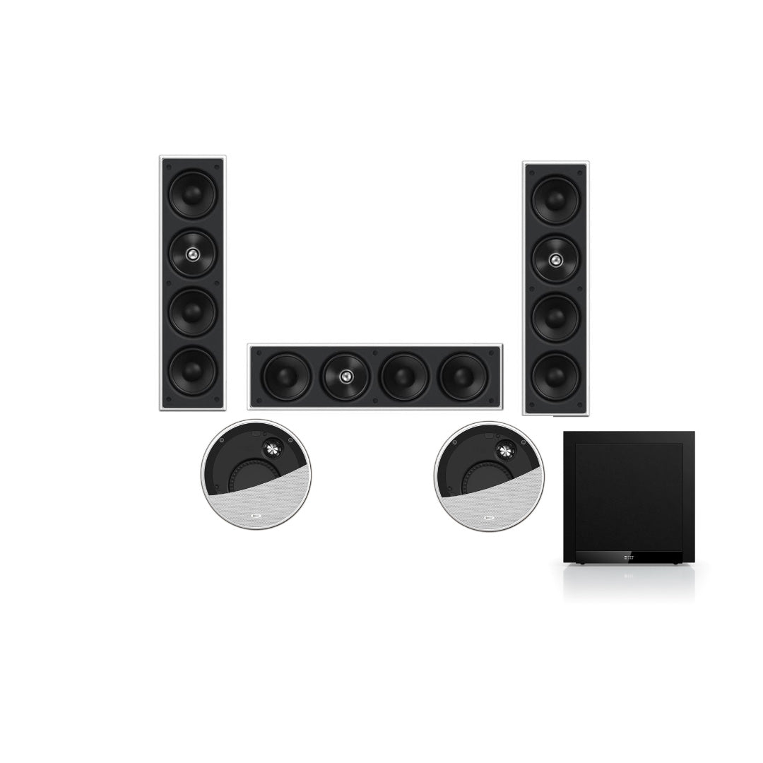 KEF home cinema speakersysteem Inbouw - OrangeAudio