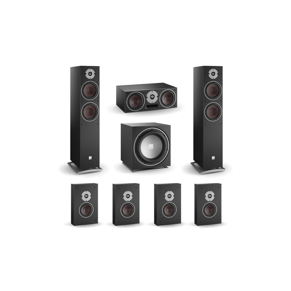 DALI OBERON 7 7.1 Surround Package