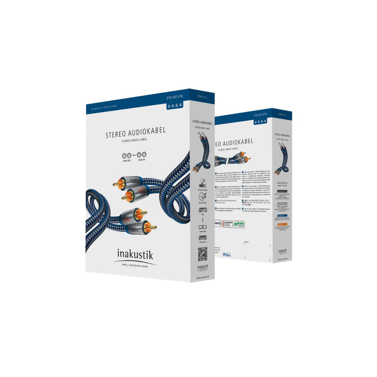 Inakustik Prime audio câble RCA