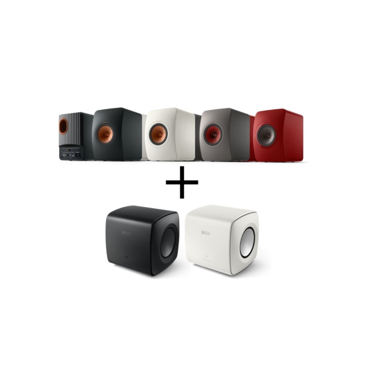 MIX & MATCH: KEF LS50 Wireless II + KC62 - OrangeAudio