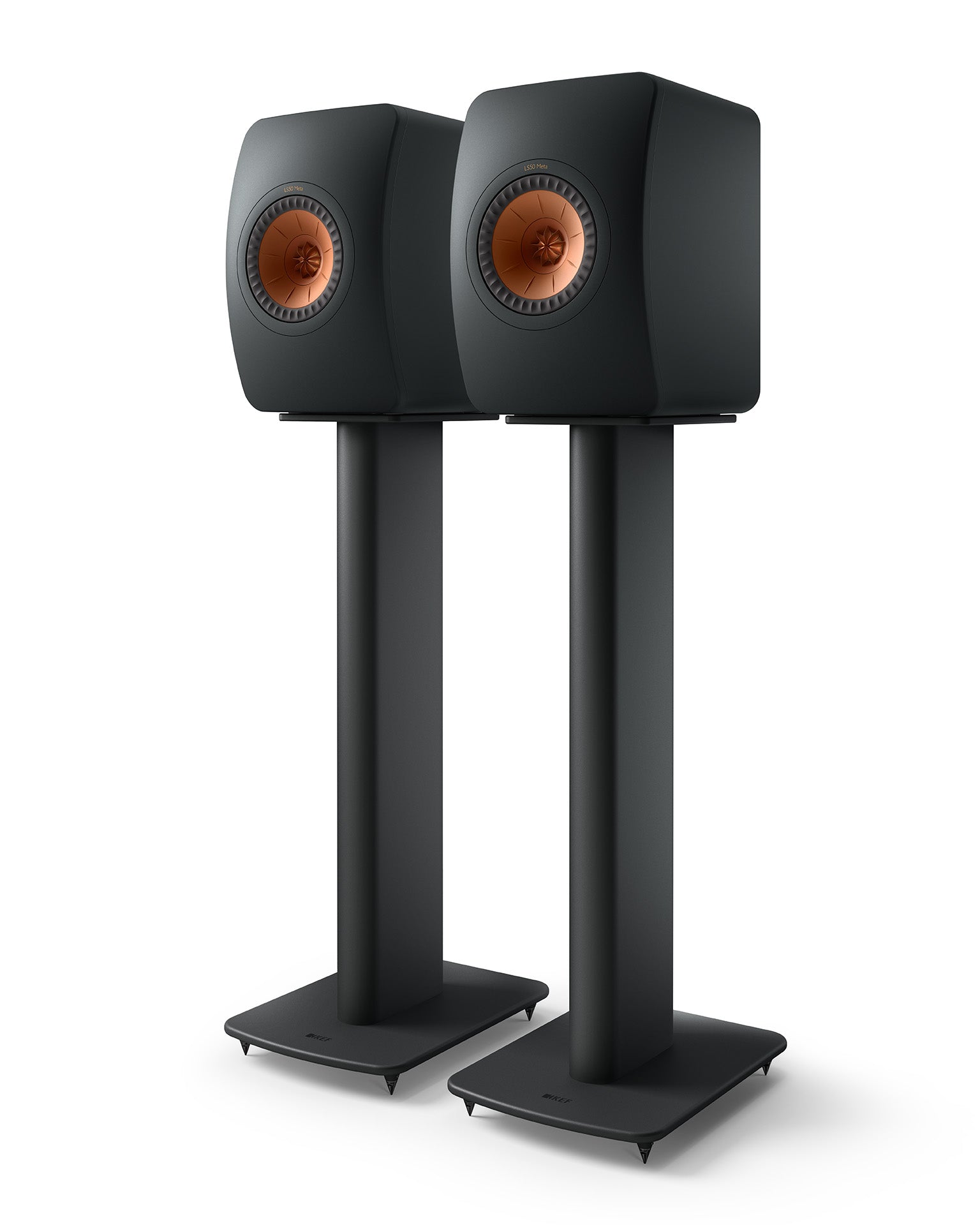 MIX & MATCH: KEF LS50 Meta + S2 Floor Stands - OrangeAudio