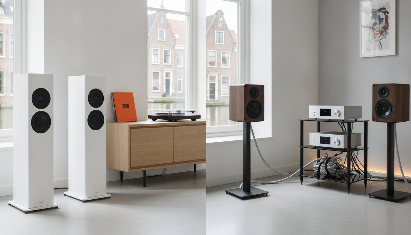 Actieve vs passieve luidsprekers: wat is de beste keuze voor jouw hifi-systeem in 2026?