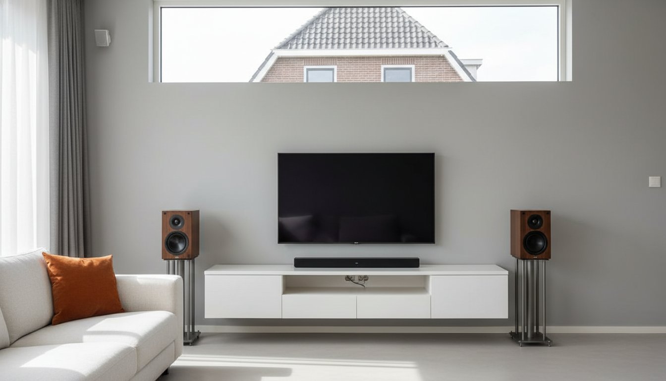 Boekenplank speakers vs soundbar: de beste keuze voor je woonkamer in 2026