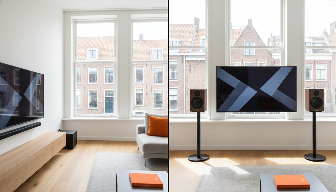 Soundbar vs speakers: welke audio-oplossing past bij jouw woonkamer in 2026?