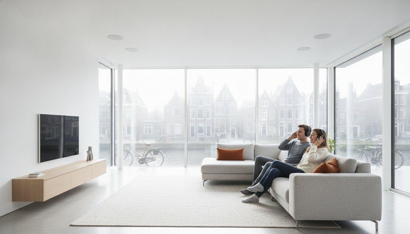 Inbouw speakers plafond: de complete gids voor onzichtbaar hifi-geluid in 2026