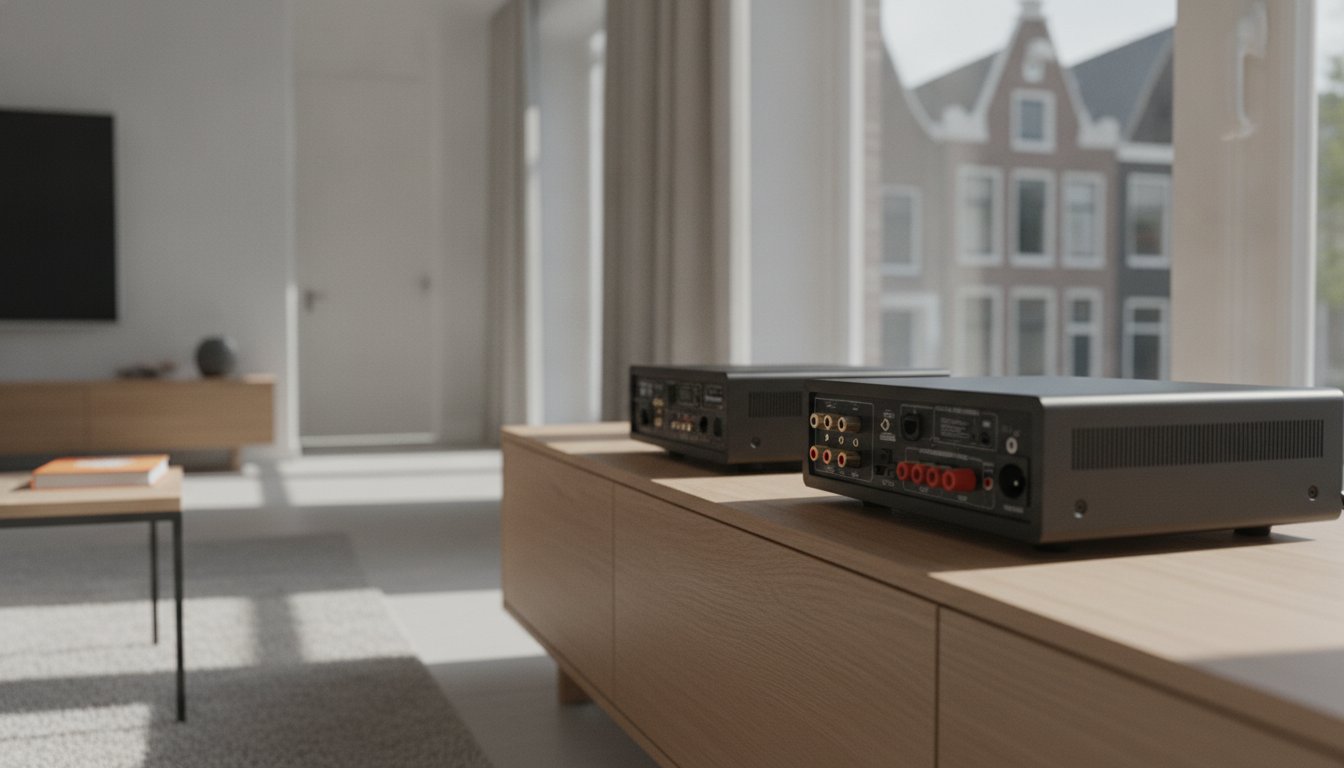 Streamer aansluiten op versterker: de complete gids voor 2026