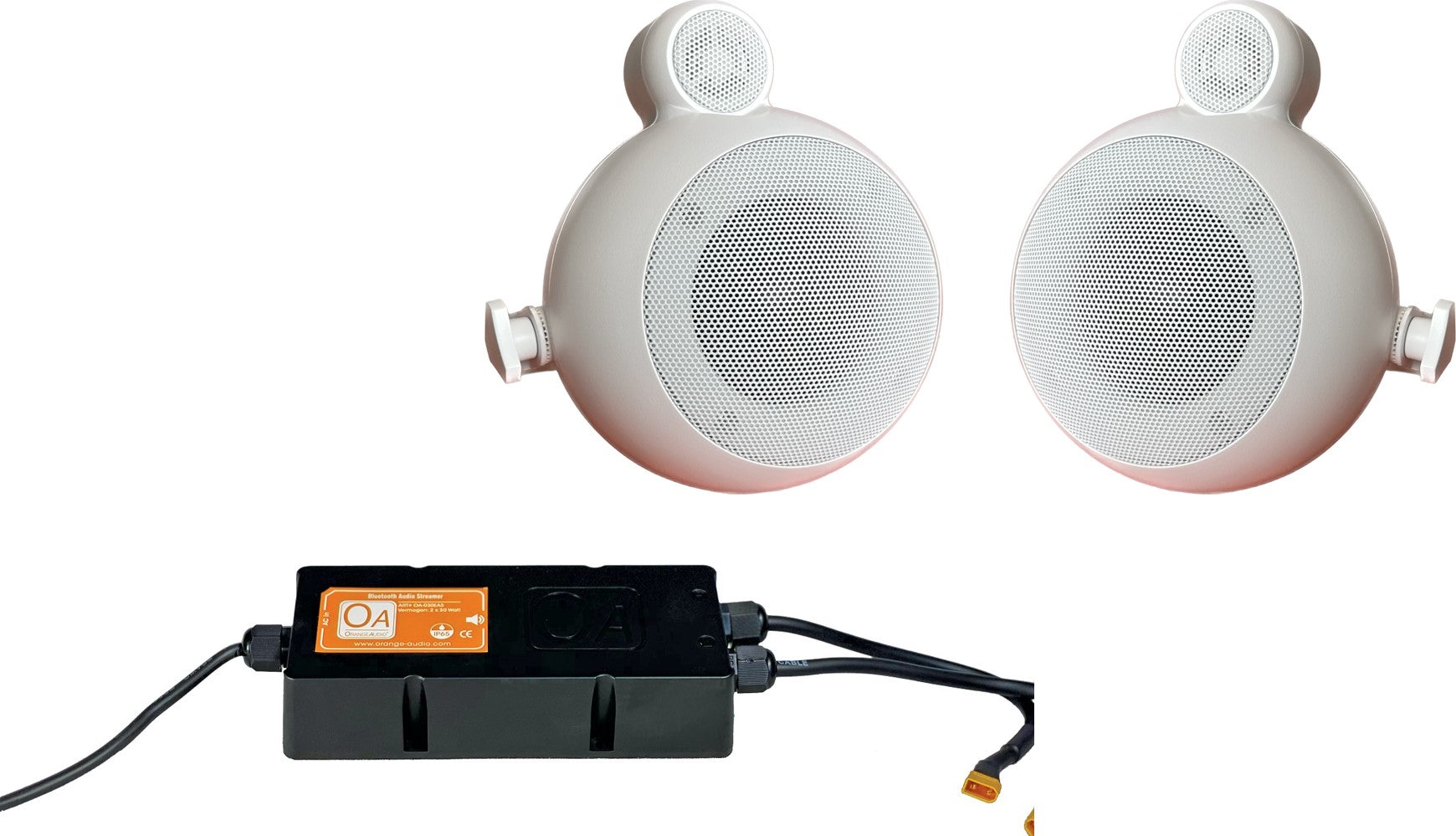 Starters-set: Audio streamer incl. speakerset