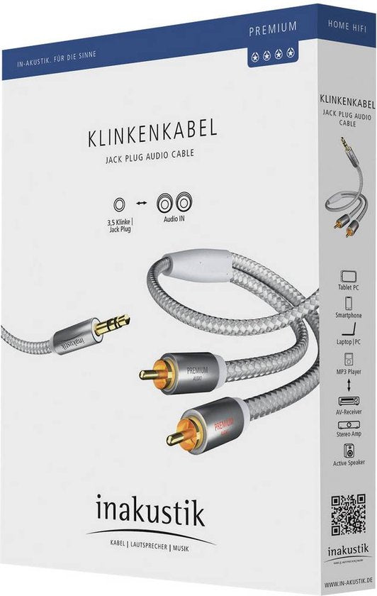 Inakustik Premium Jack Plug Audio Cable