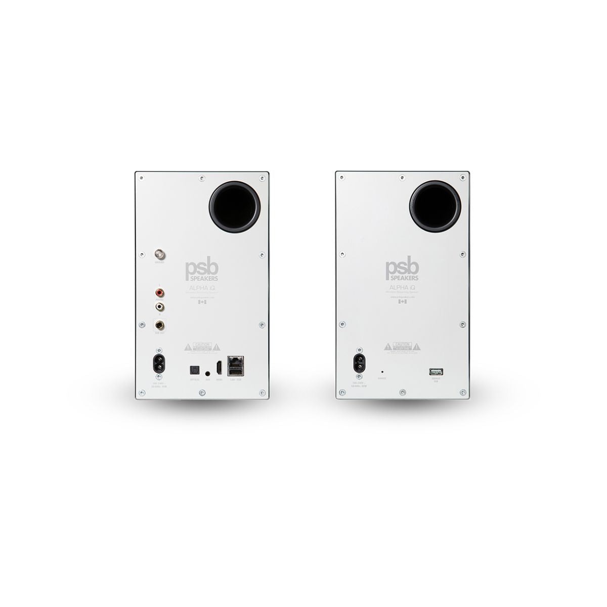 PSB Alpha iQ Streaming Powered Speakers met BluOS