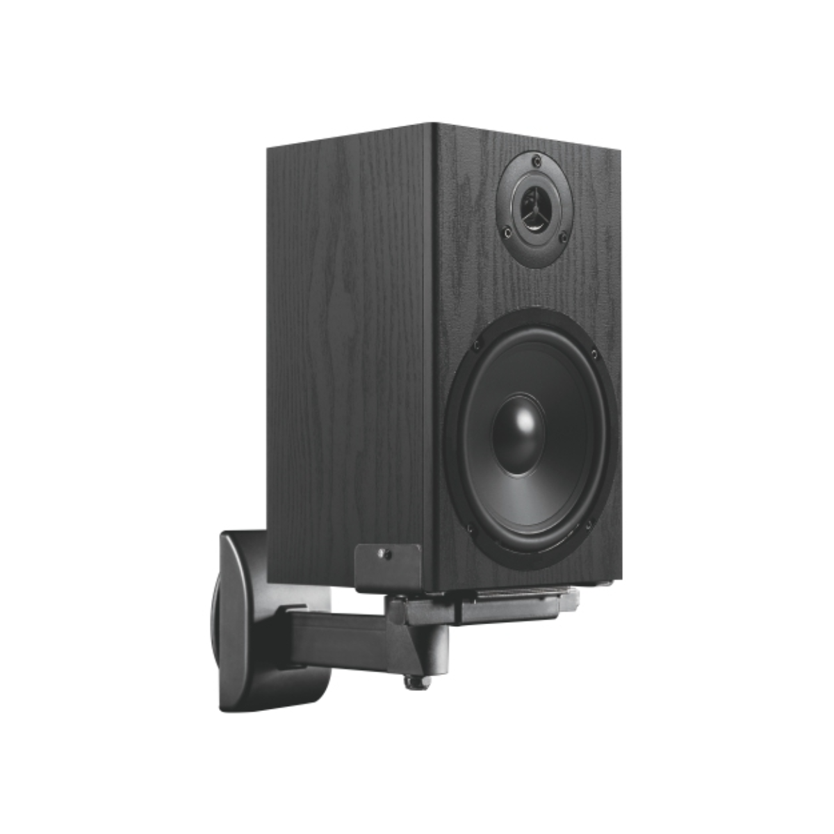 Wall bracket for bookshelf speaker