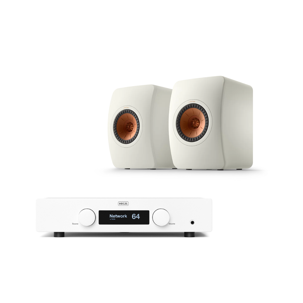 MIX & MATCH: Hegel H120 Wit + KEF LS50 Meta