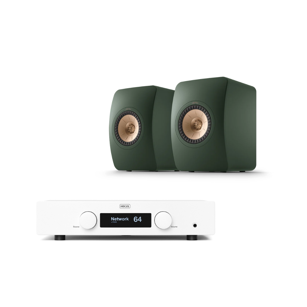 MIX & MATCH: Hegel H120 Wit + KEF LS50 Meta