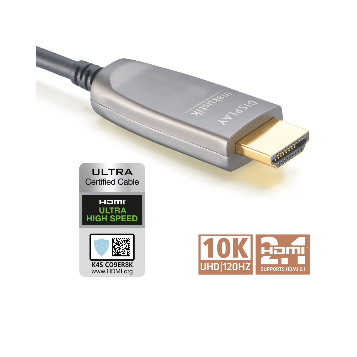 Inakustik Excellence Ultra High Speed ​​​​HDMI 2.1-Kabel | Glasfaser