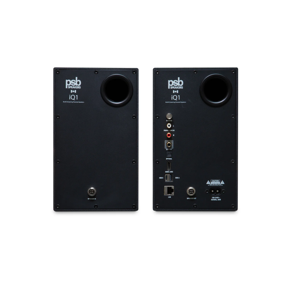 PSB iQ1 - BluOS Streaming Powered Speakers