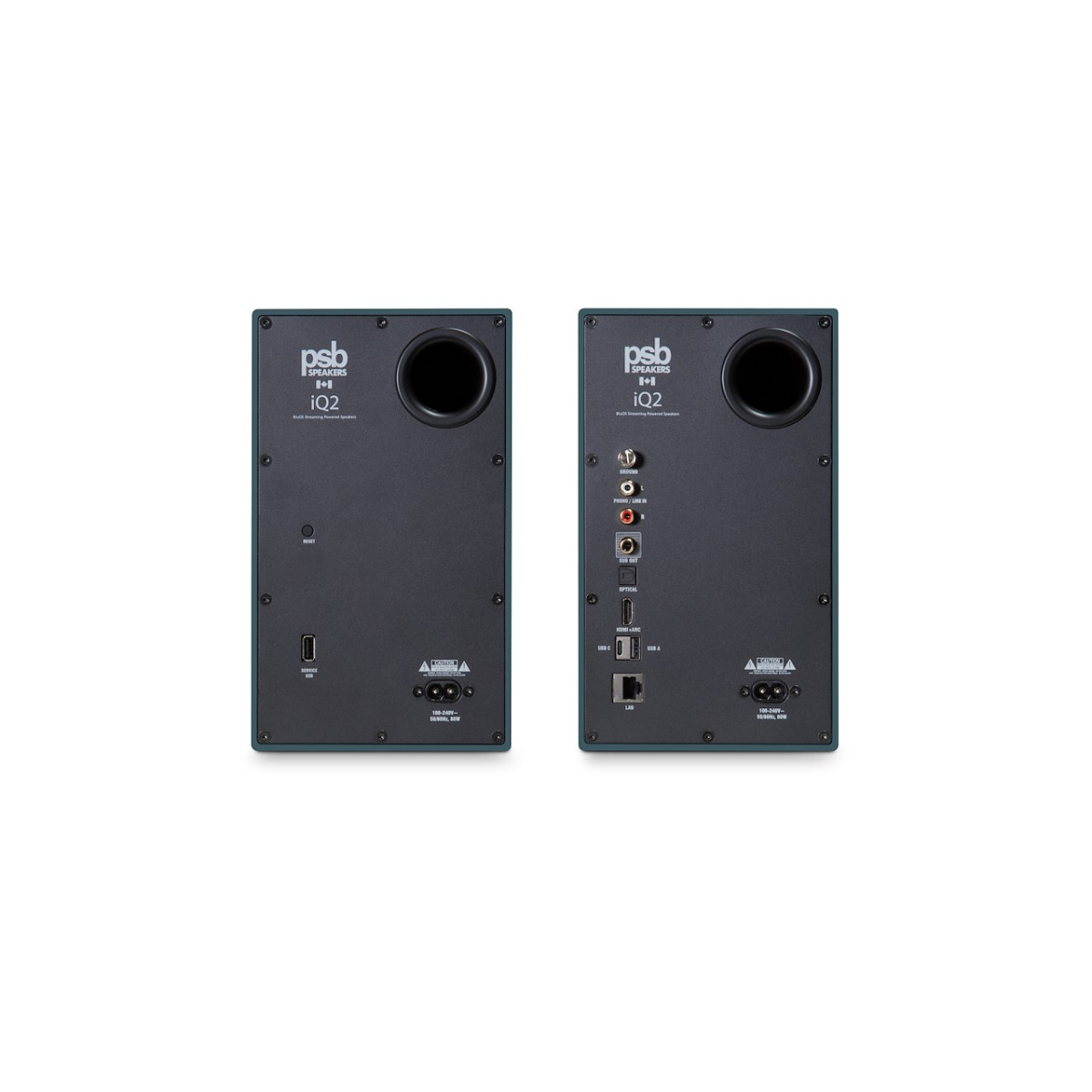 PSB iQ2 - BluOS Streaming Powered Speakers