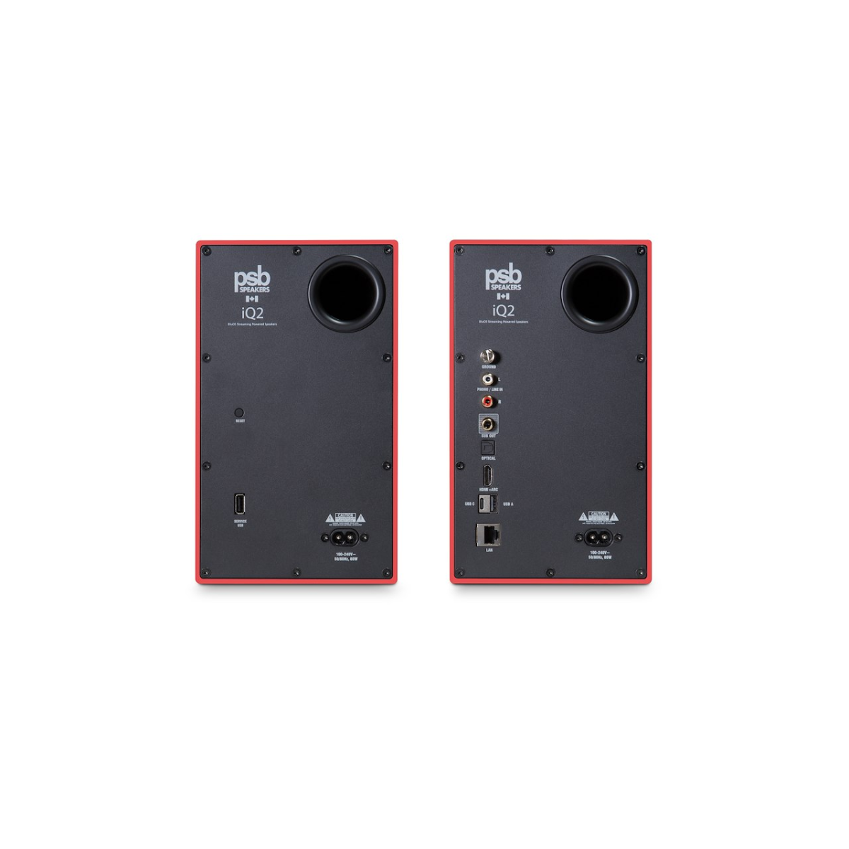 PSB iQ2 - BluOS Streaming Powered Speakers