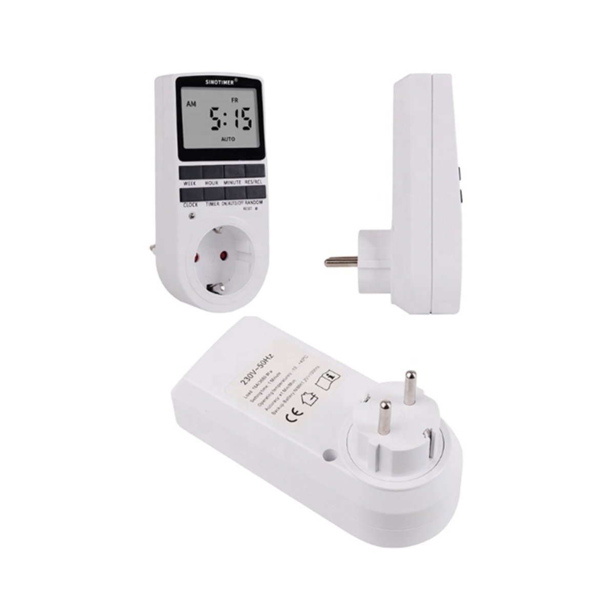 Digitale Stopcontact Timer (220V)- Wekelijks Programmeerbaar