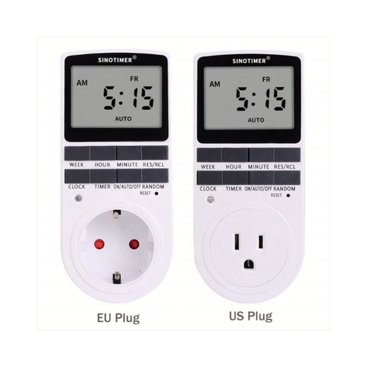 Digitale Stopcontact Timer (220V)- Wekelijks Programmeerbaar