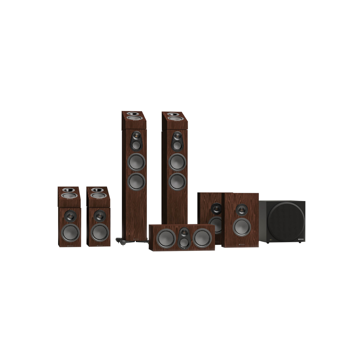 Monitor Audio Silber 300 7.1.4 AV-System 8G
