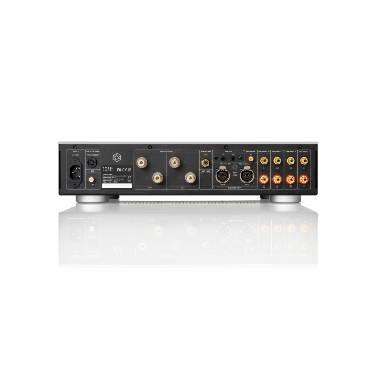 Hifi Rose RA280 Geïntegreerde versterker