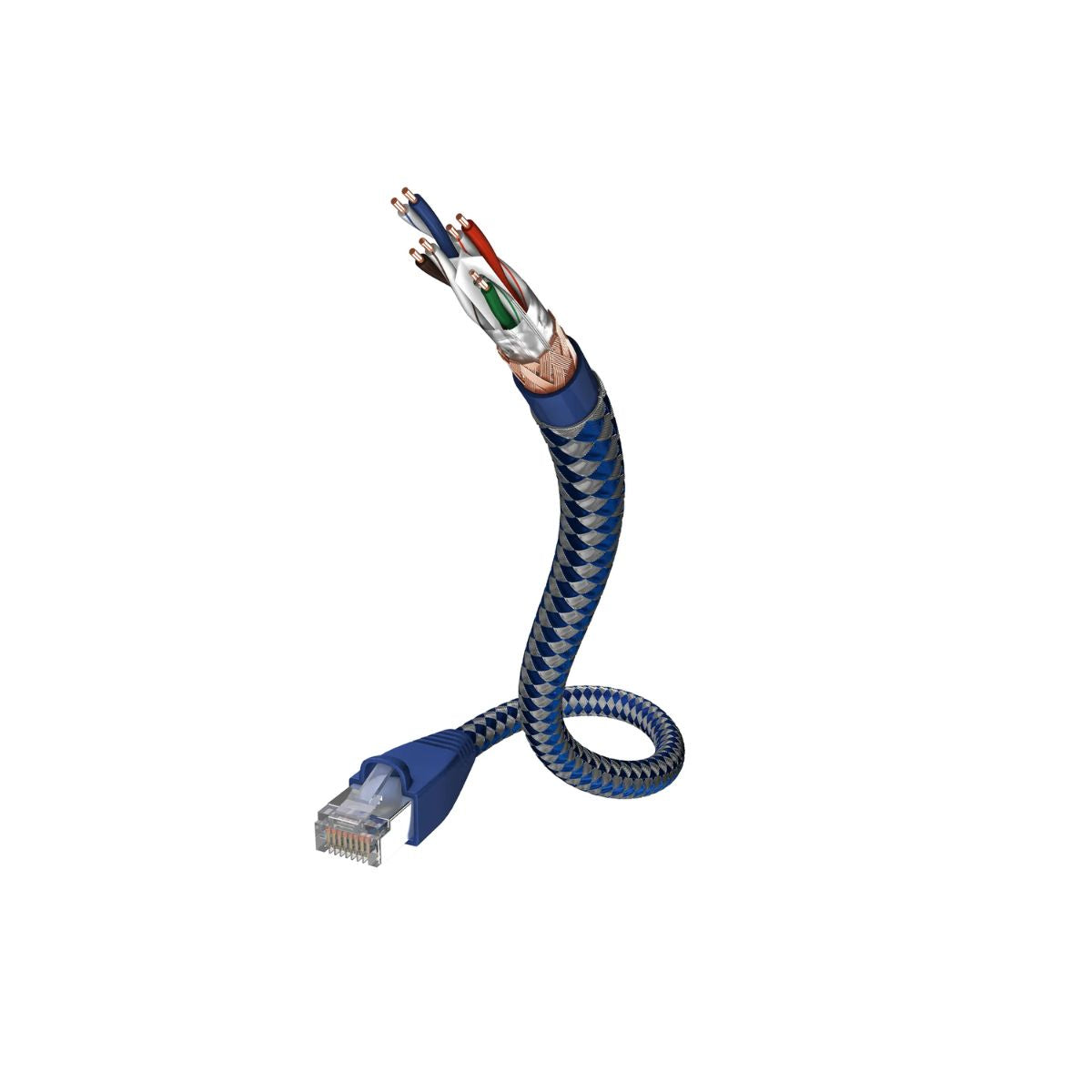 Inakustik Câble réseau haut de gamme de haute qualité