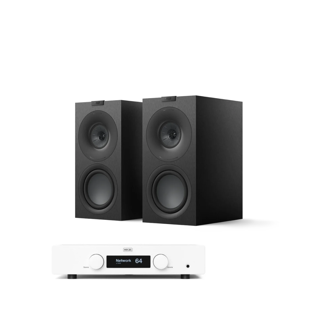MIX & MATCH: Hegel H120 Wit + GRATIS KEF Q Concerto