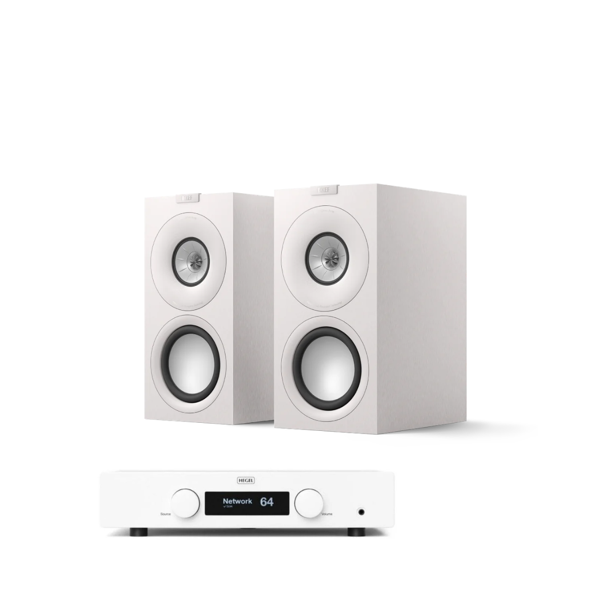MIX & MATCH: Hegel H120 Wit + GRATIS KEF Q Concerto