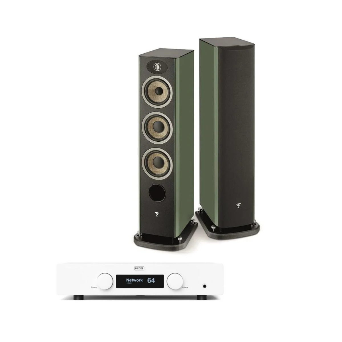 COMBI DEAL: Focal Aria Evo X N2 + Hegel H120