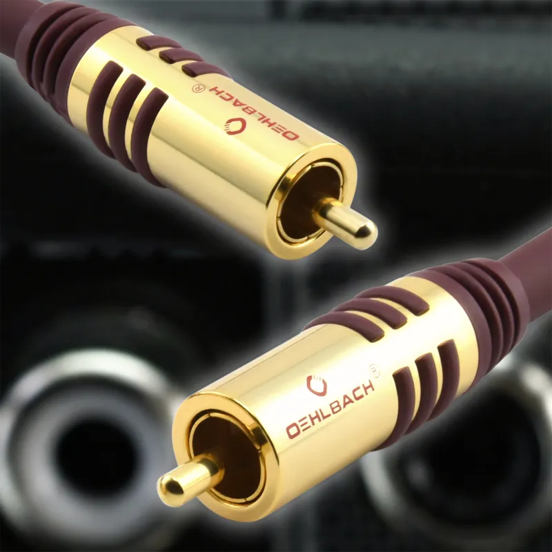 Oehlbach-Auftritt Subwoofer Kabel
