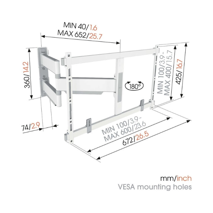 Vogels TVM 5645 soporte para TV 40-77 pulgadas