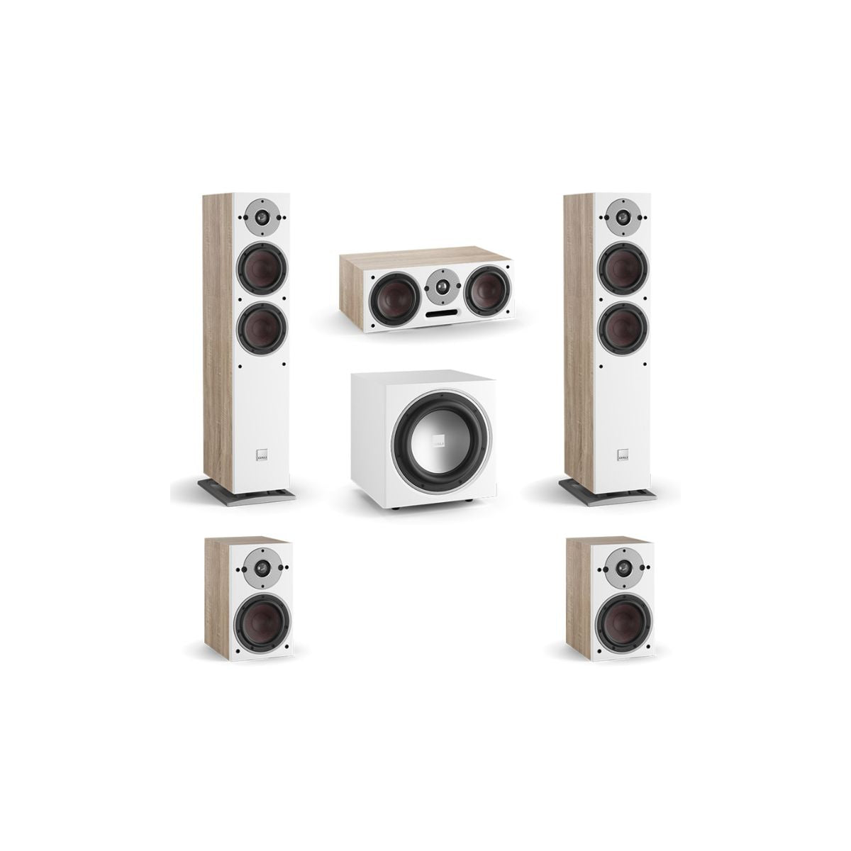 DALI OBERON 5 Pacchetto Surround 5.1