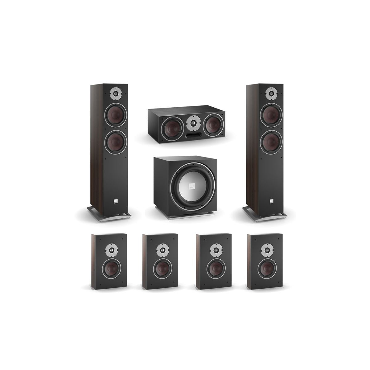 DALI OBERON 7 7.1 Surround Package