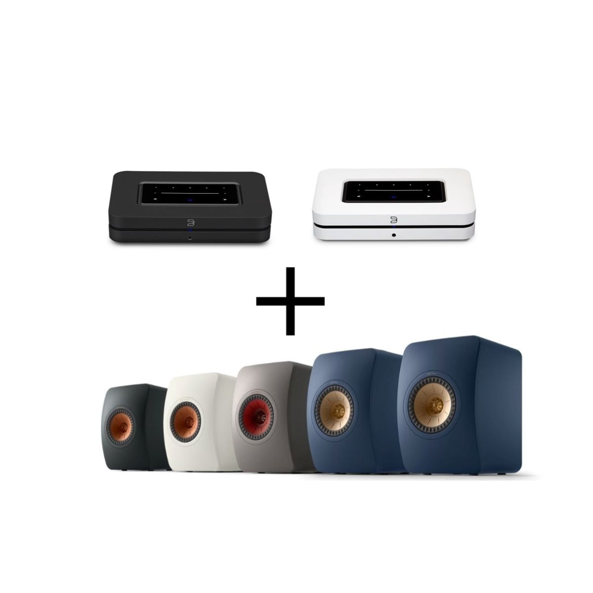 MIX & MATCH: Bluesound Powernode (N330)+ KEF LS50 Meta - OrangeAudio