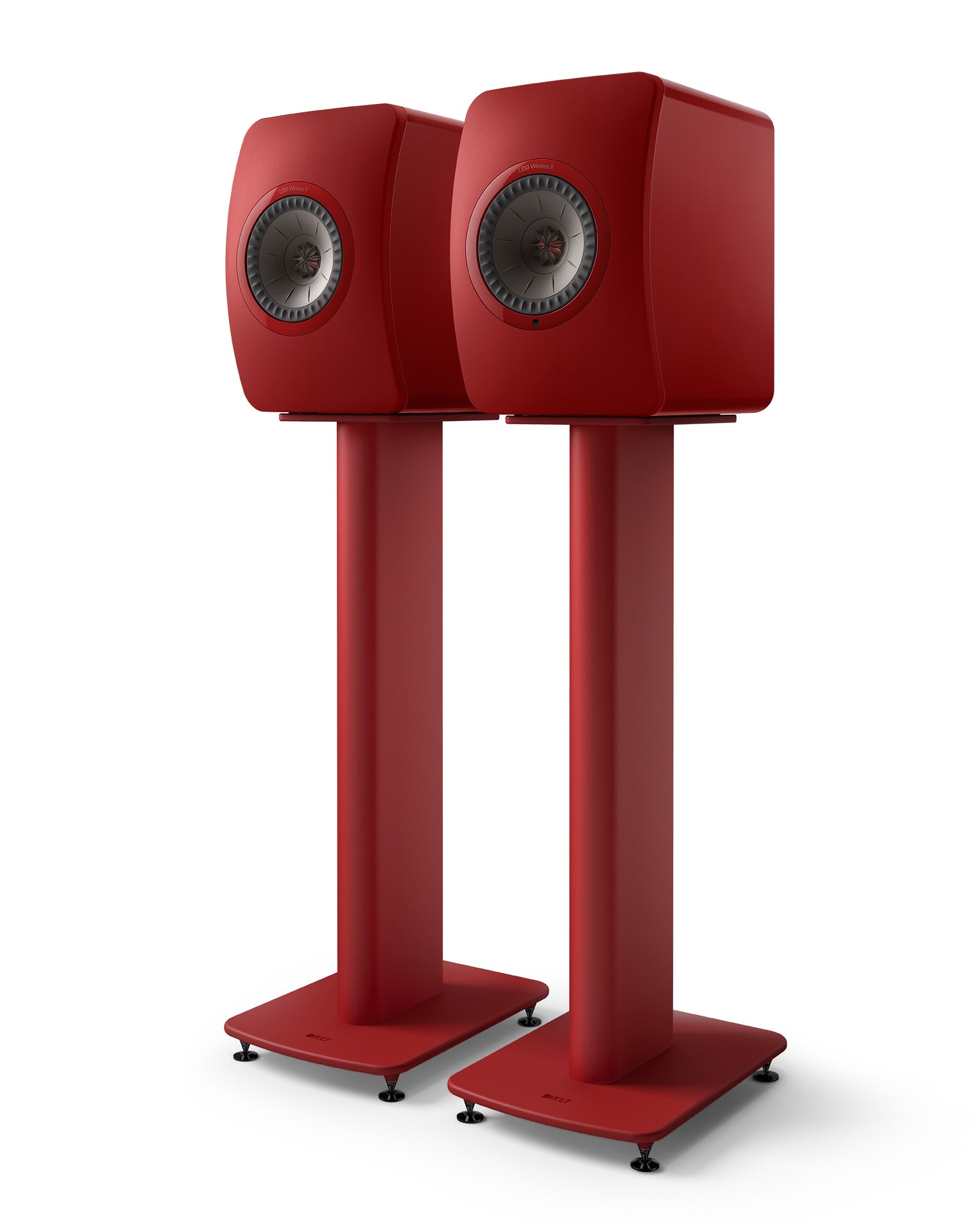 MIX & MATCH: KEF LS50 Wireless II + S2 Floor Stands - OrangeAudio